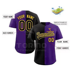 Venta caliente Mejor diseño Transpirable Softbol Uniforme Conjuntos Precio óptimo para la compra en línea - Product Image 6