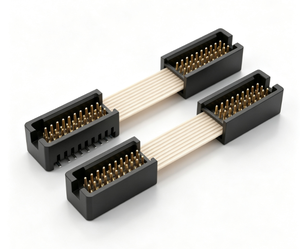 Câble d'assemblage SFSDT-25-28-H-88.00-SR, câble de connexion à double rangée haute vitesse - Product Image 1
