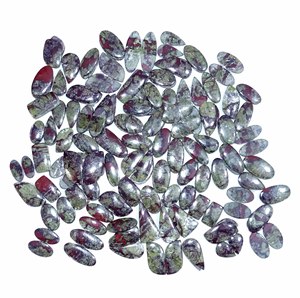 Cabochon en vrac de haute qualité Dragon Blood Jasper Gemstone Quartz naturel pour la fabrication de bijoux Paires - Product Image 6