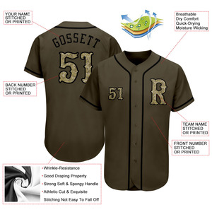 2025 maillots de baseball imprimés pas cher vert Camouflage vierge jeunesse maillots de softball sublimés personnalisés - Product Image 2