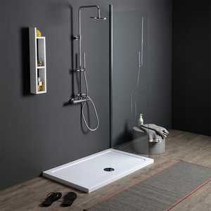 Plato de Ducha Acrílico Blanco Aosta 100X80 - Product Image 4