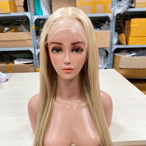 Personalizado 13x4 Cierre Pelucas 13x6 Pelucas frontales Encaje completo Onda profunda Onda Natural Pelucas de cabello humano recto Fabricante directo" - Product Image 1