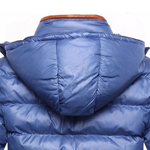TORNADO TRADING Veste d'hiver en laine pour homme, épaisseur standard, style décontracté, fermeture éclair, style bulle tendance - Product Image 5