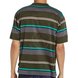 Camiseta de Manga Corta de Punto, Talla Grande, Cómoda y Holgada, Transpirable, con Logotipo Personalizado en la Parte Delantera, Hecha de Algodón de Alta Calidad - Product Image 6