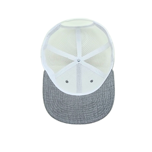 Vente en gros de chapeaux de camionneur Ri 112 de haute qualité personnalisés 6 panneaux casquettes de camionneur structurées casquettes à visière en maille pour les activités de plein air - Product Image 4