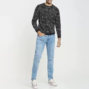Sudaderas con Cuello para Hombre con Logotipo Personalizado Más Vendidas, Ropa Urbana de Secado Rápido, Cómodas Sudaderas Básicas para Hombre de Algodón Combinado - Product Image 4