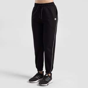 Pantalon de jogging respirant en tissu éponge Pulse Pro, taille mi-haute, couleur noire - Product Image 3