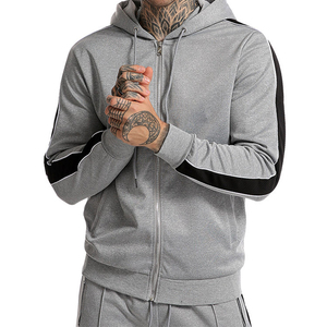 Ensemble survêtement unisexe homme de haute qualité, sweat-shirt et pantalon de survêtement d'hiver, personnalisable, avec technologie de séchage rapide - Product Image 1