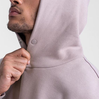 Hoodie pelindung hangat untuk pria, Hoodie bahu jatuh, Hoodie penolak air, kualitas tinggi, tiga warna, semua musim
