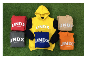 Sweat à capuche surdimensionné et lourd en éponge française pour hommes avec motif imprimé brodé en 3D Fabricants de vêtements d'hiver - Product Image 2