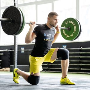 Manchons de genou en néoprène robustes et personnalisables pour la musculation, les squats et l'entraînement de force, soutien du genou, genouillères pour la musculation - Product Image 5