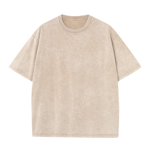 Camiseta para hombre, camisetas personalizadas para hombre, 100% algodón con logotipo, camiseta de manga corta de peso pesado, ropa de calle en blanco con hombros caídos en 2025 - Product Image 3