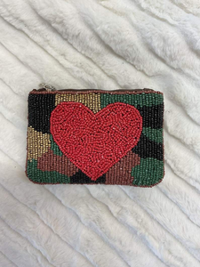 Designer Beaded Coin Purse For Women Compact And Eye Catching Evening <b>Handbag</b> With <b>Colourful</b> Handmade Beads by glowin fashion - Product Image 4