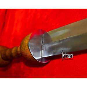 Gladius en acier à haute teneur en carbone, inspiré des samouraï, durable, avec une lame de 12 pouces et une longueur totale de 18,5 pouces, pour les arts martiaux - Product Image 1