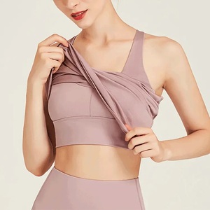 Femmes Débardeur Yoga Ensembles Logo Personnalisé-Acheter 2024 Nouveau Yoga Porter Soutien-Gorge Une Pièce Joined Intérieur Creux Débardeurs Chemises De Sport Pour - Product Image 2