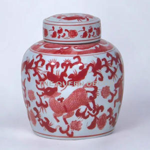 Creative Handcrafted Aluminum Metal Luxury European Style for Hotel Home Decoration <b>Ginger</b> <b>Jar</b> Food Storage & Container - Product Image 3