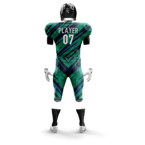 Camiseta de Fútbol Americano Sublimada Personalizada en Oferta, Hecha a Medida, de Manga Corta y Transpirable para Hombre - Product Image 5