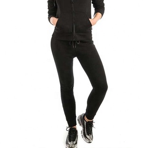 Logo personnalisé imprimé hommes coupe-vent respirant décontracté hiver survêtement ensemble deux pièces à capuche pantalons de survêtement noir grande taille Option - Product Image 6