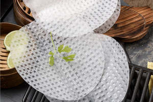 Papel de Arroz Redondo de Alta Calidad de 22 cm para Rollitos Primavera, Exportación de Comida Vietnamita - Product Image 4