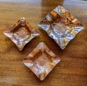 Cenicero para cigarros, cenicero de cobre martillado, cenicero para 2 cigarros, cenicero metálico para cigarros, accesorios premium para cigarros - Product Image 6