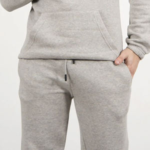 Conjunto Deportivo de Dos Piezas para Hombre, Sudadera con Capucha y Pantalones de Forro Polar Grueso para Invierno, Estilo Casual y Urbano, Suministro de Fábrica OEM - Product Image 5