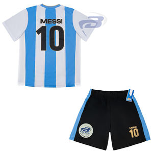 Conjunto de Camiseta de Fútbol Maillot De Foot, Camiseta de Fútbol de Poliéster Estampada de Alta Calidad, Pantalones Cortos Transpirables, Uniforme de Equipo Personalizado de Verano - Product Image 3