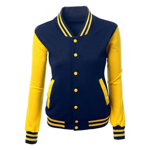 Abrigo de invierno informal con estilo para hombre, chaqueta universitaria de alta calidad, cuero de lana cálido, manga larga, diseño bordado en contraste de Color - Product Image 1