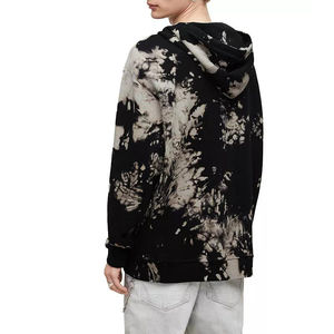 Sudadera con capucha tie-dye con logotipo personalizado FYB, sudadera con capucha con cordón, diseño de diseñador, 100% algodón, estampado tie-dye, entrega y envío rápidos - Product Image 3