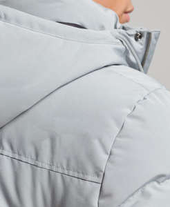 Chaqueta Bomber Personalizada para Hombre 2025, Chaqueta de Invierno Acolchada de Lona Gruesa con Relleno de Algodón, Transpirable, con Cuello Alto y Logotipo Frontal - Product Image 5