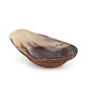 Bol en corne de buffle et de boeuf fabriqué à la main Élégance indienne polie écologique pour des intérieurs élégants Design sur mesure par l'artisanat en croissant - Product Image 1