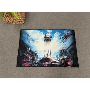 Tapis imprimé Star Wars Walker, antidérapant, épais, moderne, cadeau pour lui, tapis en velours de luxe - Product Image 1