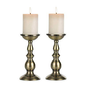 Candelabros Decorativos Navideños Hechos a Mano de Aluminio Plateado Personalizables, Centro de Mesa para Fiestas en Casa - Product Image 4