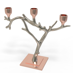 Aesthetic Gold Metal <b>Tree</b> Royal <b>Candle</b> Holders Taper Candlestick Holder Stand for Home Dining Table Decor for <b>Christmas</b> Easter - Product Image 1