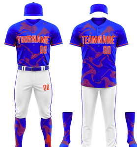 Vente en gros d'uniformes de baseball personnalisés | Kit de sublimation maillot et pantalon | Vêtements d'équipe en polyester respirant à séchage rapide OEM - Product Image 3