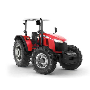 Tracteur agricole d'occasion 4x4 Massey Ferguson 120 CV haute productivité avec pompe, moteur, boîte de vitesses et composants essentiels - Product Image 5
