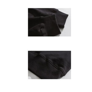 เสื้อฮู้ดผู้หญิง ดีไซน์ใหม่ MOQ ต่ำ ขายส่ง ยอดขายดี ทรงโอเวอร์ไซส์ ผ้าถักสำหรับฤดูหนาว ผลิตในปากีสถาน พิมพ์ลายด้านหน้า แบบเรียบ - Product Image 5