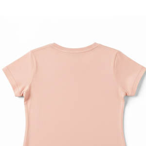 Camiseta Básica de Algodón con Cuello en V para Niños, Alternativa Elegante a la Camiseta de Cuello Redondo, Suave, Cómoda y Casual para Niños y Niñas - Product Image 5