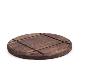 Juego de salvamanteles de madera de acacia natural 100% redondo respetuoso con el medio ambiente para platos calientes accesorios de cocina al costo más bajo - Product Image 3