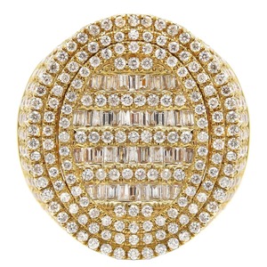 Bague de fiançailles en diamant 18 carats en or jaune bague de mariée élégante pour mariage et fête en vente de gros - Product Image 1