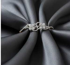 Designer polonais bicolore de luxe CZ AD Kada Full Stone Party Wear Kada pour les femmes Bijoux de mode élégants pour les événements spéciaux - Product Image 2