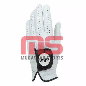 Guantes de Golf de Piel Cabretta Genuina de Primera Calidad, Más Vendidos, para Mano Izquierda, con Logotipo Personalizado, Protección UV, Impermeables, para Golf Profesional - Product Image 1
