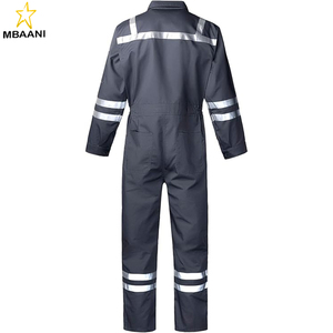 Combinaison de travail pour homme, combinaison haute visibilité, combinaison de mécanicien, vêtements de travail, combinaison avec plusieurs poches - Product Image 1