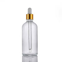 Vente en gros de flacons compte-gouttes en verre transparent pour huiles essentielles, 5 ml/10 ml/15 ml/20 ml/30 ml/50 ml/100 ml, flacons cosmétiques personnalisables