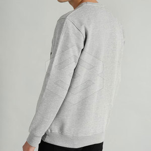High Quality Sweat Shirt With Crew Neck 2026 Latest Design OEM Custom Made Men <b>Plain</b> <b>Sweatshirt</b> - Product Image 3