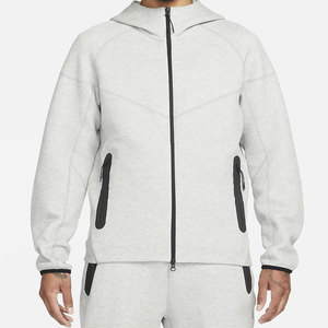 Vêtements décontractés pour hommes avec logo personnalisé OEM à la mode Survêtement pour homme avec fermeture éclair Survêtement pour homme doux et confortable avec couleur personnalisée - Product Image 1