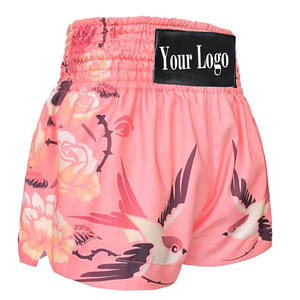 Pantalones cortos de alta calidad hechos a medida Muay Thai BJJ Mix artes marciales boxeo MMA Kickboxing ropa deportiva para uso en el gimnasio impresión Digital OEM - Product Image 5