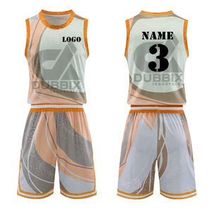 Conjunto de Uniforme de Baloncesto Personalizado para Hombre, Estilo Americano, Diseño de Moda, Camisetas, Chalecos Transpirables en 3D para Verano e Invierno - Product Image 1