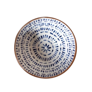 Bol de service alimentaire vintage moderne imprimé en émail excellent design bol de stockage de riz de haute qualité pour hôtel et maison fait à la main - Product Image 5