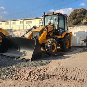 Prix d'usine original, vente en gros, pelle rétrocaveuse JCB 3DX de qualité professionnelle, dotée d'une pelle extensible, machine polyvalente - Product Image 1
