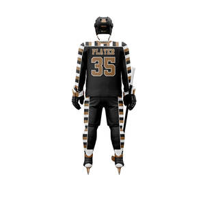 OEM 2025 Vente en gros Ensemble d'uniformes de hockey sur glace de haute qualité Logo personnalisé Broderie sur le devant Taille Meilleur prix Sports d'équipe Imprimé - Product Image 5